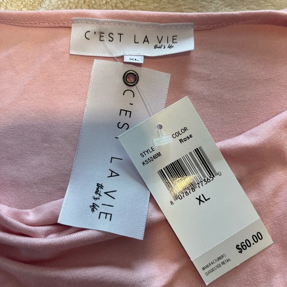 NWT Pink Maxi Dress - Picture 3 of 5